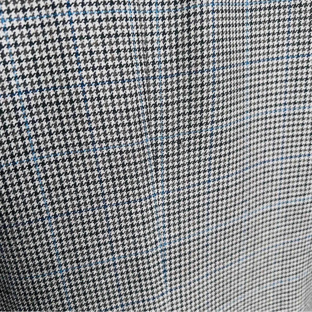 VTG Lauren Ralph Lauren Check Blazer/Jacket Gray SZ 42R Grandpa Preppy Retro - Picture 8 of 14